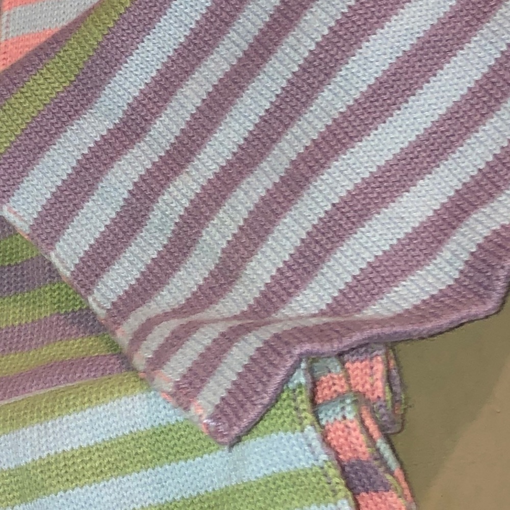 Soft Surroundings Pastel Striped Scarf